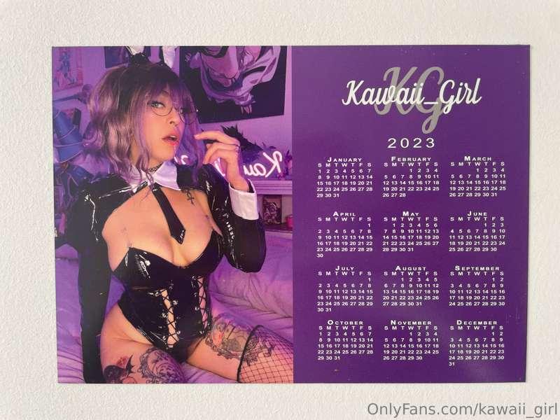 For those interested in a 2023 magnetic calendar they will b..