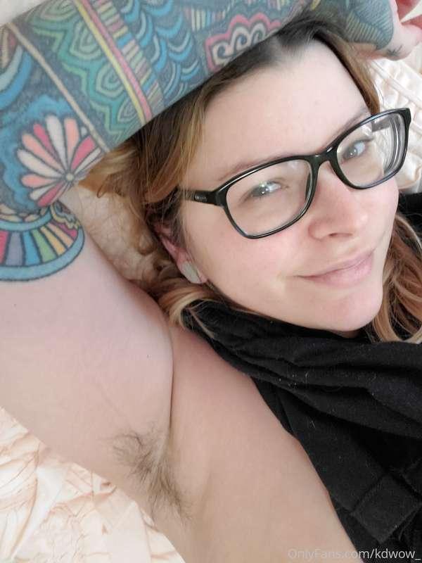 I enjoy being hairy 🙂 it's my natural state