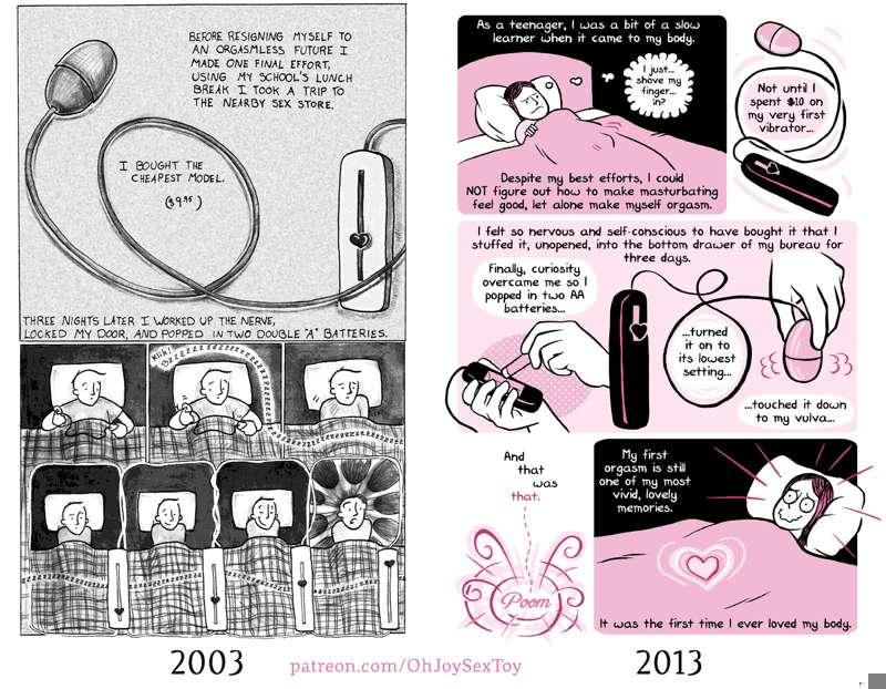 COMIC(s): My First Vibrator