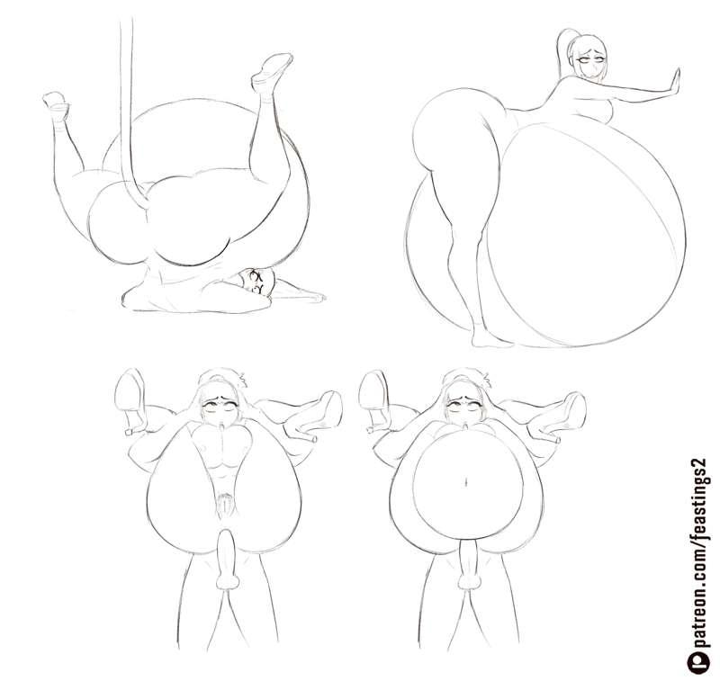 Some belly sketches!