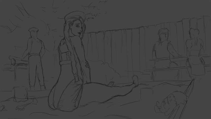 Cammy and Purah sketches :v