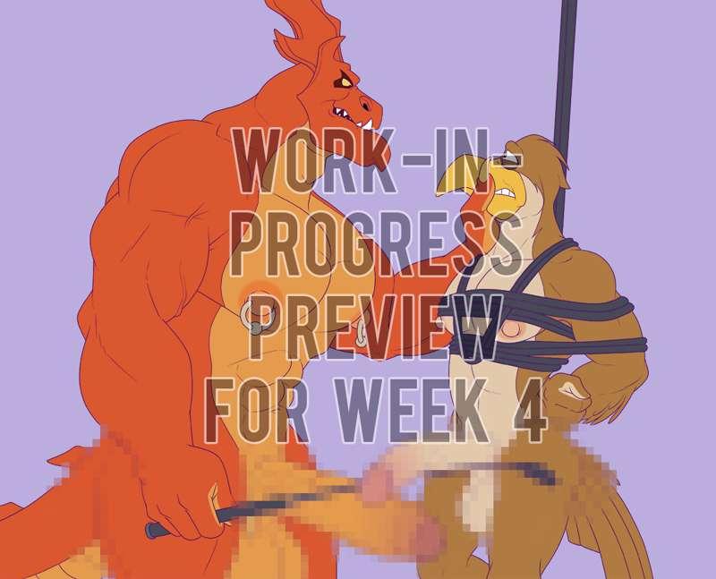 W.I.P. Preview for Week 4