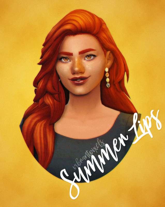 summer lips! ~ another lip preset pack yay