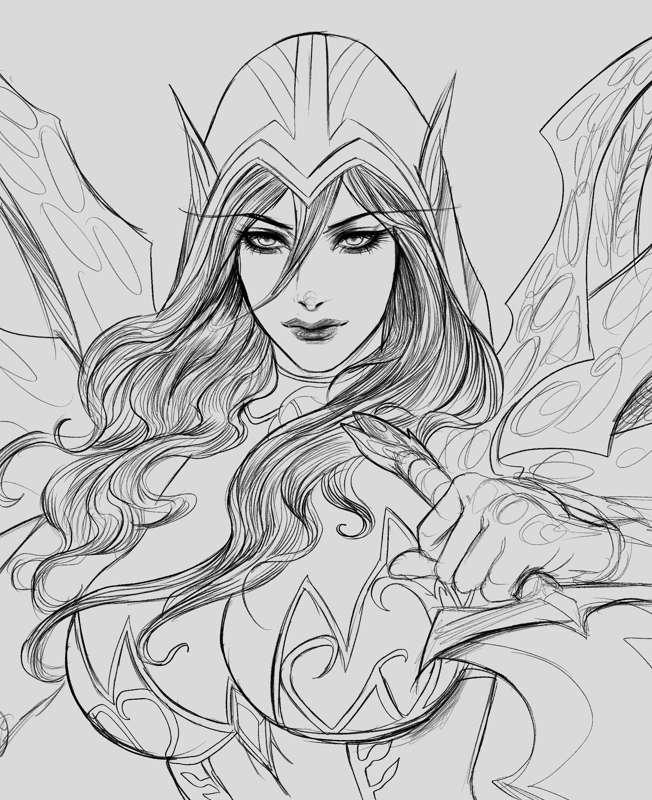 June 2024 Sketch requests for Verdant forest patrons