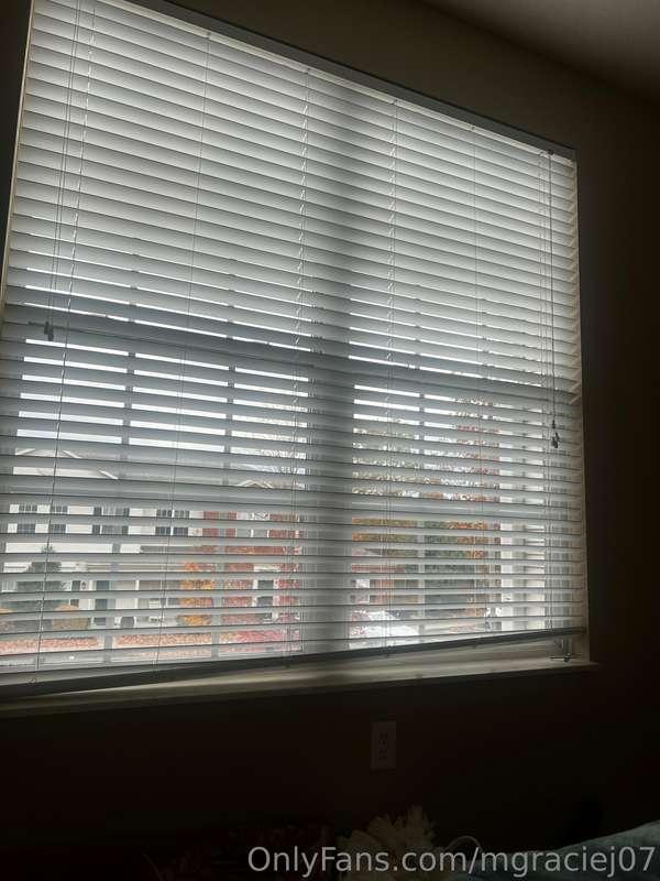 Just imagine being my neighbor and catching a glimpse of me ..