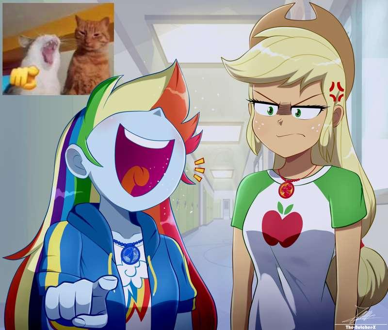 .:Laughing in your face:. (EqG)