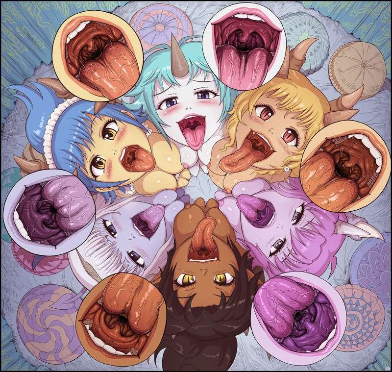Circle of mouths