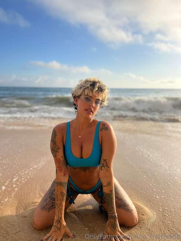 The sand’s soft, but the tension is real… and I’m ready to f..