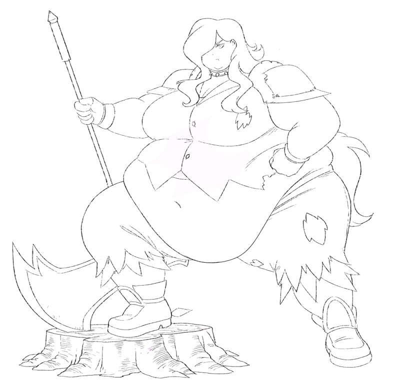 Brigid (Lineart)