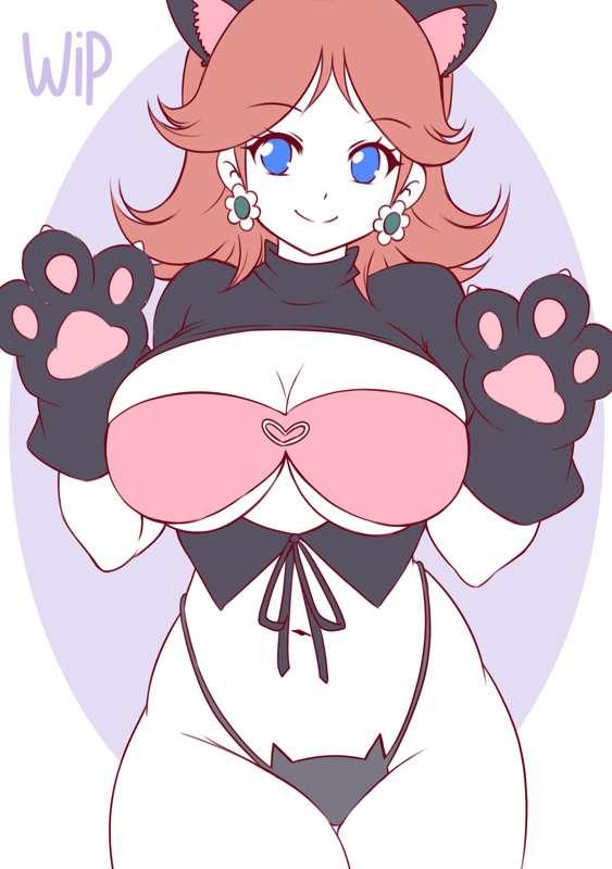 ❤ Princess Daisy～Color Skecth (WIP) 