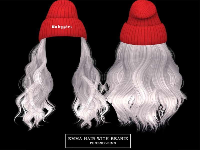 EMMA HAIR WITH BEANIE
