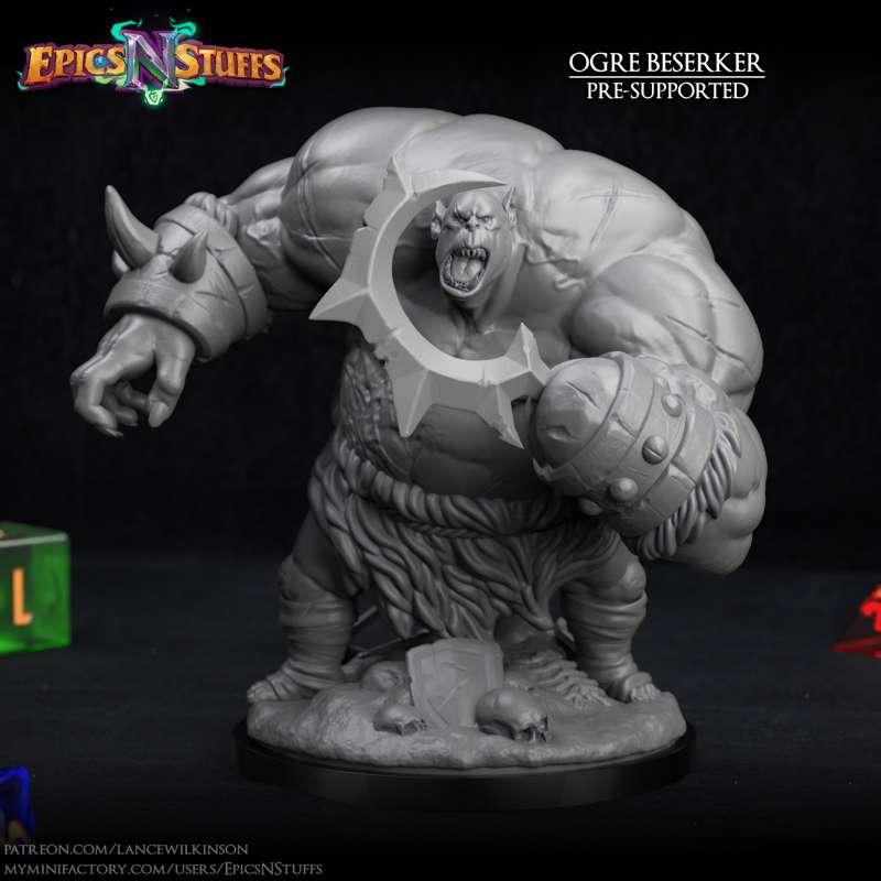 Christmas Calender Day 11 - Ogre Beserker