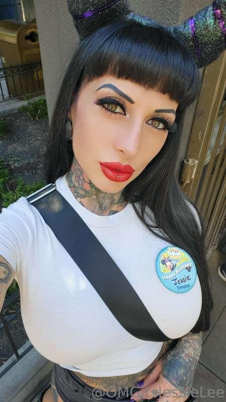 Yeah, I do fun things too like go to Disneyland. My entire l..