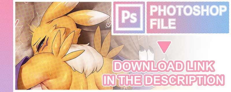 Renamon : Photoshop File