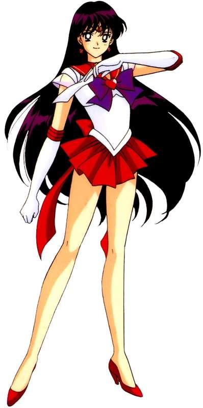 Sailor Mars eats booty