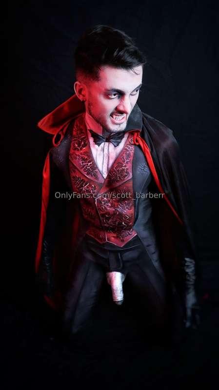 Drácula body painting 