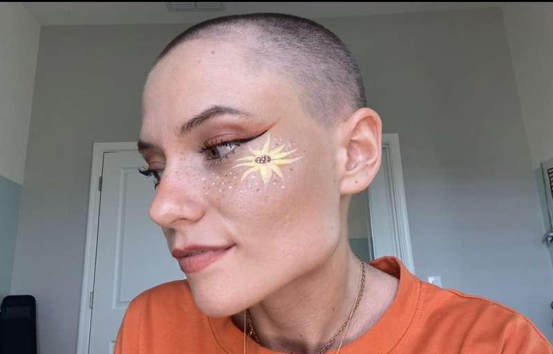 LIL BIT OF TODAYS MAKE UP WITHOUT THE WILD WIG 😳🙏👼🏼