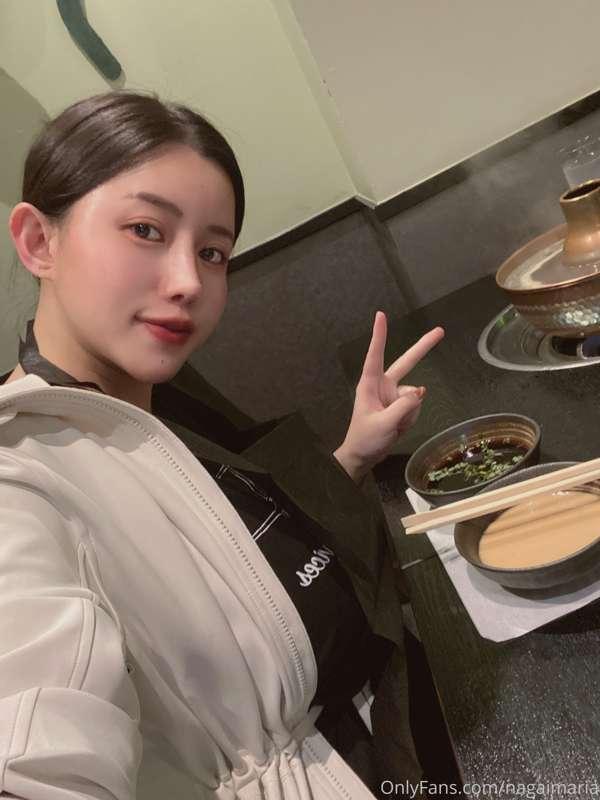 I'm having for dinner with my mother.❤️
Shabushabu.❤️