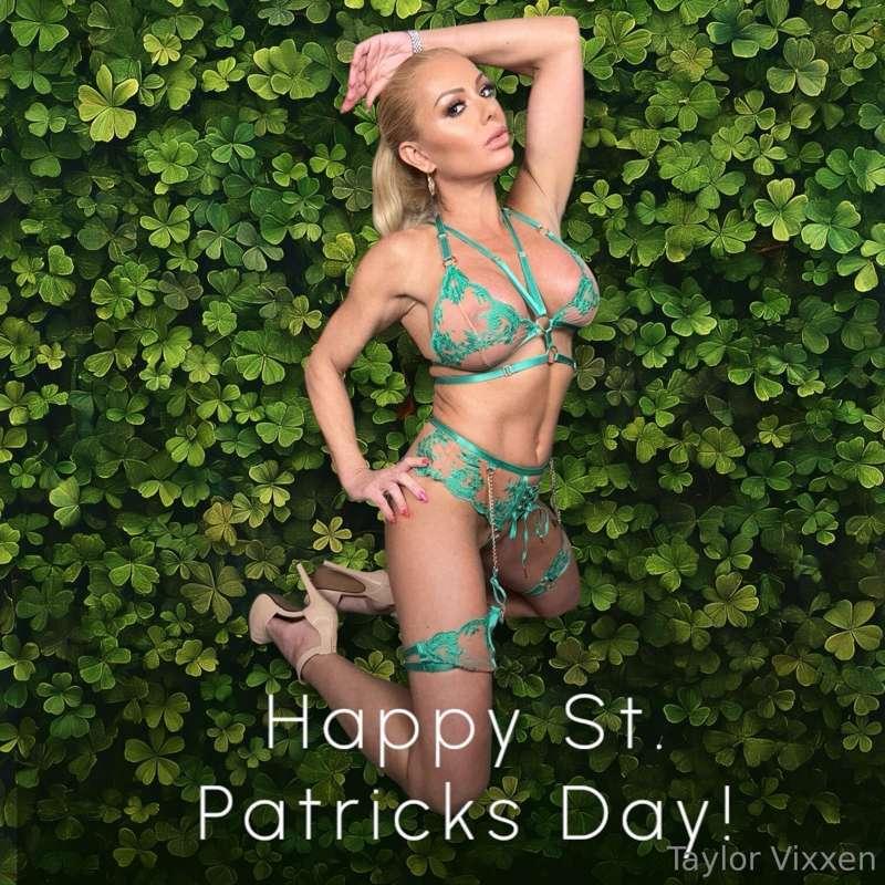 Even though I am wearing green.. I still want to be pinched...