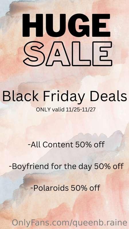 🚨BLACK FRIDAY DEALS 🚨