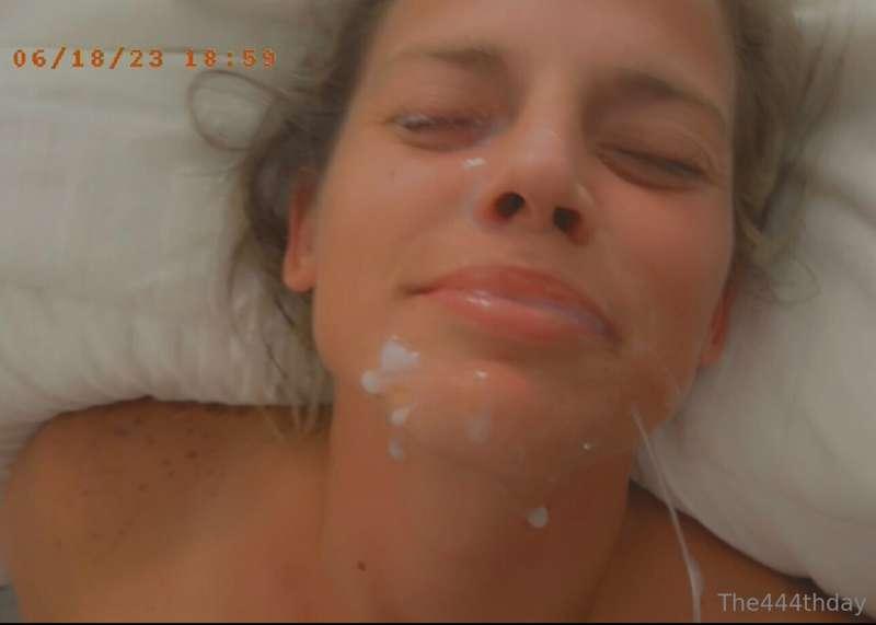 Cum soaked slut