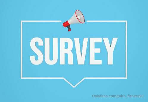 Hey guys, I have a quick survey for you ! As you already kno..