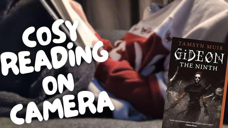 Cuddle up and read with me on camera [Visual] [Sleep Aid] [Whispers] [Binaural]  [Bookish] [Page turning] [Cosy] [Breathing] [Knuckle Cracking] [Loud Neighbors] [Loud Cars] but we’re cosy right?! [Yaps] at the end [Fabric Rustling] [Sleep over] [One bed?!]