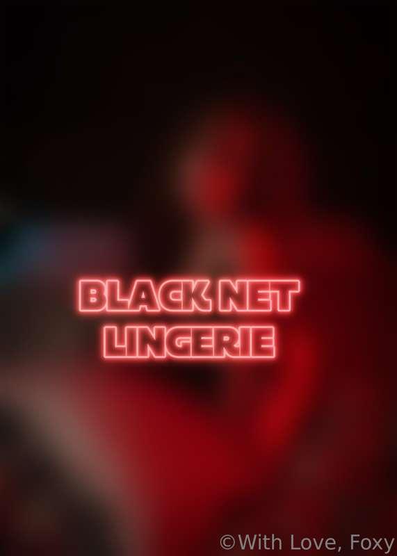 💌 ***MISSED MY MESSAGE?*** 💌
See through black net lingerie ..