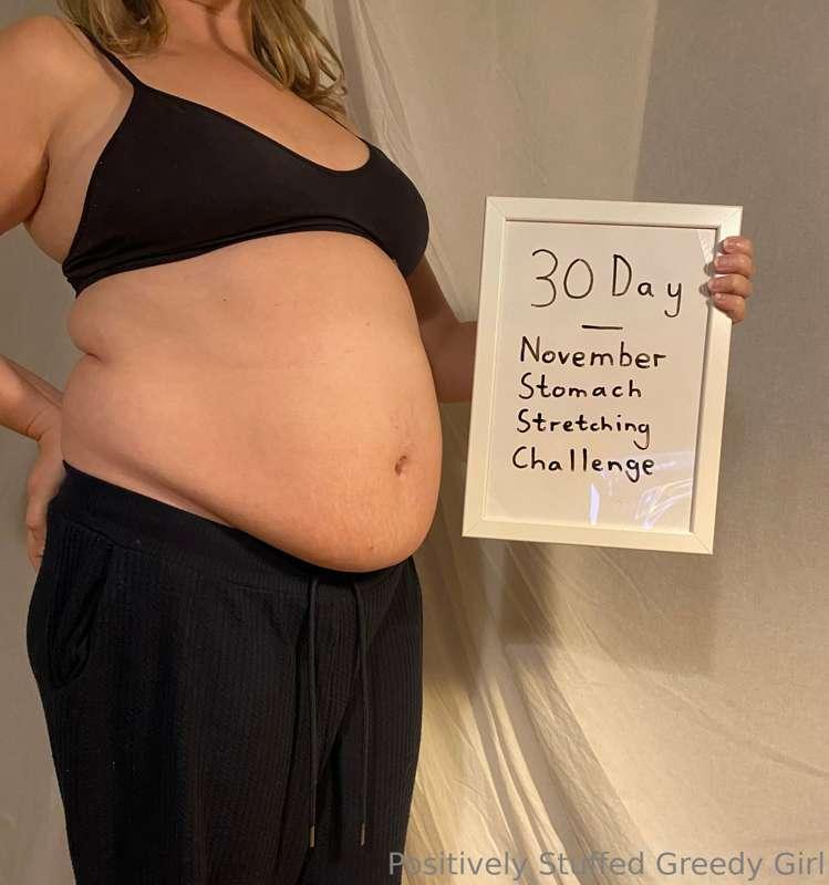 Day 1 of the 30 day stomach stretching challenge - I was rea..